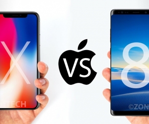 So sánh Galaxy Note 8 và iPhone X: Trận so găng nghìn đô